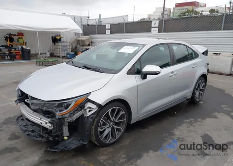 2020 Toyota Corolla Se из США, поврежденный, VIN 5YFS4RCE8LP052138